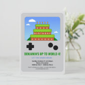 Niveau supérieur ! Invitations de partie de jeu vi (Debout devant)