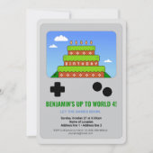 Niveau supérieur ! Invitations de partie de jeu vi (Devant)