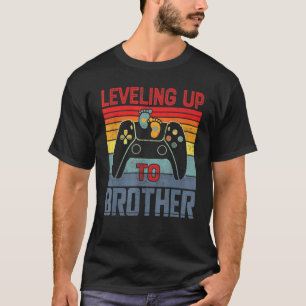 Niveau tot broer promoot naar Broer Gamer T-shirt