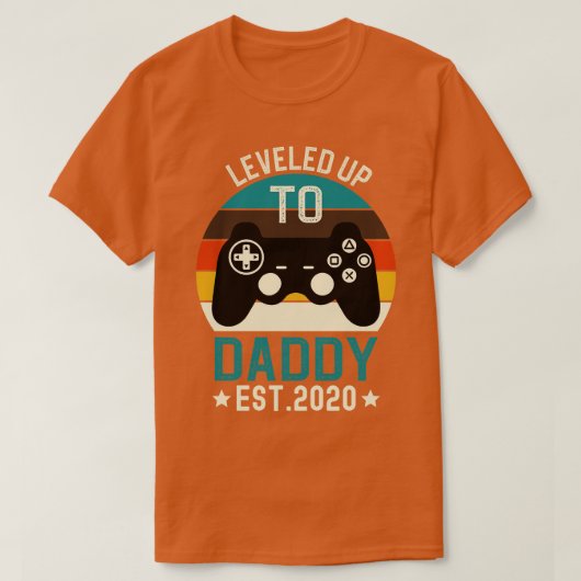 Niveau tot Daddy Est 2020 T-shirt (Design voorkant)