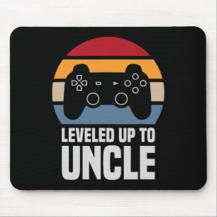 Niveau tot oom Gift Gamer Gaming Zwangerschap en Muismat