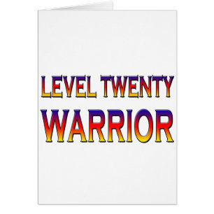 Niveau twintig krijger