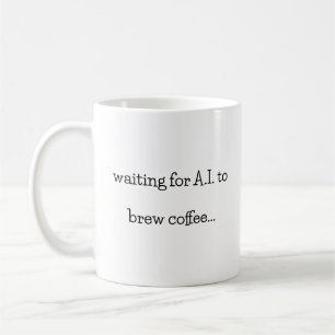Niveau van verveling... koffiemok