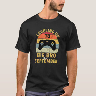 Niveau Verhogen Grote Broer September Vintage Stij T-shirt