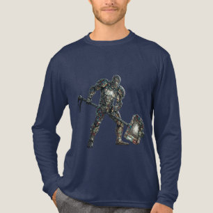 Niveau vers le haut radiant guerrier graphique Tee