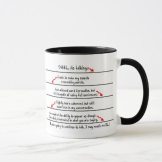 Niveaux de caféine Café Addict Mug - Main gauche