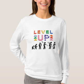 nivelleer je menselijkheid t-shirt
