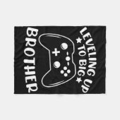 Nivelleren naar Big Brother Video Game Controller Fleece Deken (Voorkant (Horizontaal))