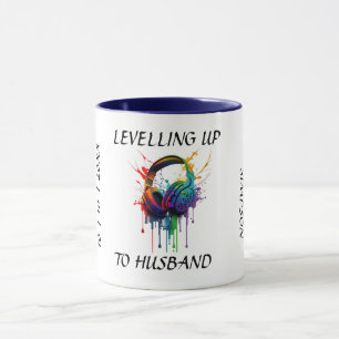 Nivelleren tot man Pas getrouwd bruidegom cadeau Mok