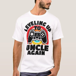 Nivelleren tot oom weer gamer gepromoveerd tot oom t-shirt