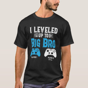 Nivellering naar Big Brother Design-videogame T-shirt