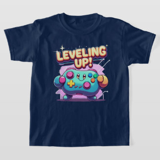Nivellering omhoog! Schattigee gaming controller K T-shirt