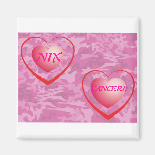 Nix Breast Cancer Frig Magnet! Magneet