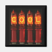 Nixie Tube Magnet Magneet (Voorkant)