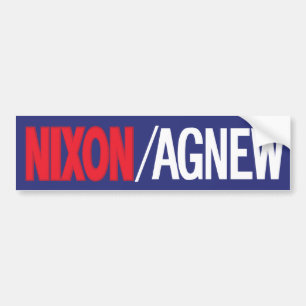 Nixon 1968 Bumpersticker