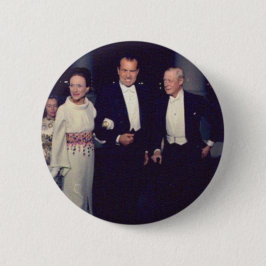 Nixon_and_the_Windsors Ronde Button 5,7 Cm (Voorkant)