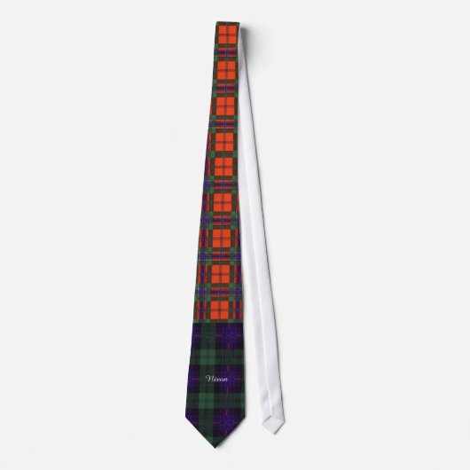 Nixon clan Pset Scottish kilt tartan Stropdas (Voorkant)