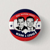 Nixon-Lodge jugate - Button (Voorkant)