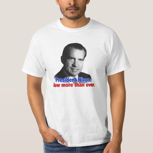 Nixon meer dan ooit t-shirt (Voorkant)
