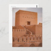 Nizwa Fort briefkaart (Voorkant / Achterkant)