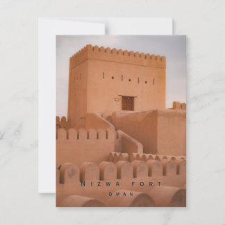 Nizwa Fort briefkaart