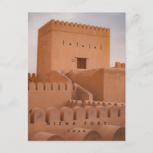 Nizwa Fort briefkaart (Voorkant)