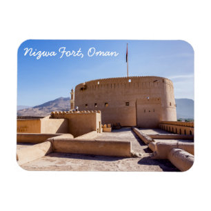 Nizwa Fort in Nizwa, Oman Magneet