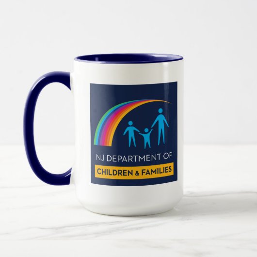 NJ DCF Pride Mois Mug (Gauche)