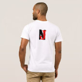 NJ (New Jersey) T-shirt (Achterkant volledig)
