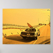 NJ Surfing Kook Poster (Voorkant)