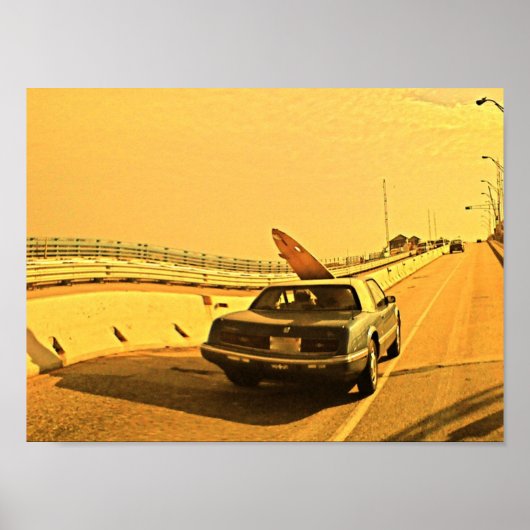 NJ Surfing Kook Poster (Voorkant)