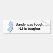 NJ Tough Bumpersticker (Voorkant)