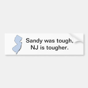 NJ Tough Bumpersticker