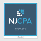 NJCPA Vinyl Sticker - groot (Vel)