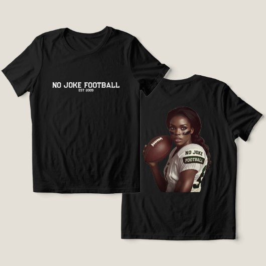 NJF Legacy  Tri-Blend Shirt (Ontwerp Voorkant & Achterkant)