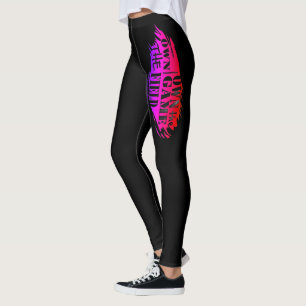 NJF Own the Game Own The Field Leggings Paars Zwar
