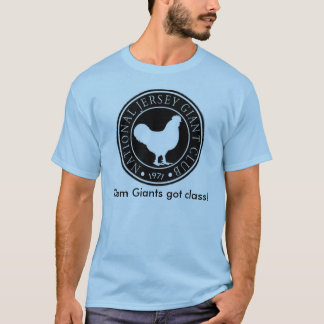 NJGC logo blauw t la T-shirt