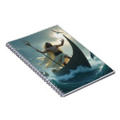 Njord, de god van het Zee en de wind Notitieboek (Rechterzijde)