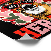 Nk Her Buck Camo Deer Hunting Camouflage Matching  Poster (Hoek)