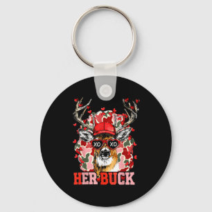 Nk Her Buck Camo Hertengehakt Camouflage Matching Sleutelhanger