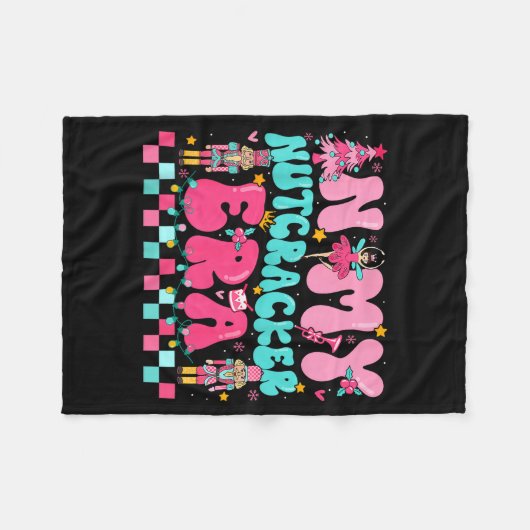Nk In My Nutcracker Era Nutcracker Squad Christmas Fleece Deken (Voorkant (Horizontaal))