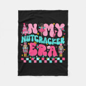 Nk In My Nutcracker Era Nutcracker Squad Christmas Fleece Deken (Voorkant)