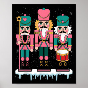 Nk Notenkraker Team Kerstmis Nk Kerst Pyjama Dames Poster