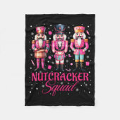 Nk Nutcracker Squad Nk Christmas Ballet Xmas Women Fleece Deken (Voorkant)