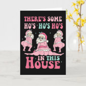 Nk There's Some Ho Ho Hos In This House Ugly Chris Kaart (Gele Bloem)