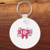 Nk Valentine Nurse Coquette Bow Cuds Favorite Sleutelhanger (Voorkant)