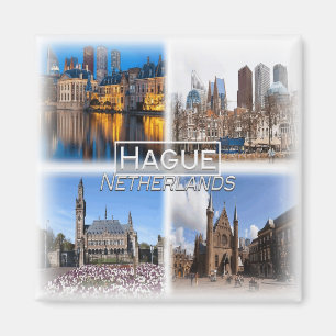 NL0038 Nederland, Den Haag, koelkast Magneet