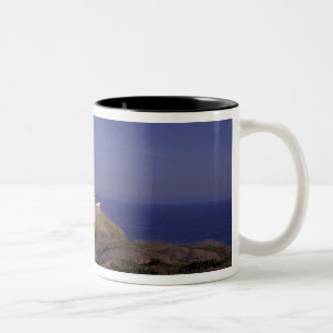 NL, Canada, Newfoundland, Kaap Spear. Oude Kaap Tweekleurige Koffiemok