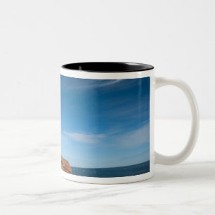 NL, Canada, Prince Edward Island. Kaap Tryon Tweekleurige Koffiemok