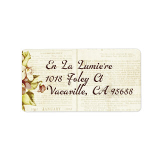 NL La Lumiere Retouradres september 2012 Etiket